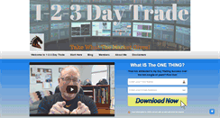 Desktop Screenshot of 123daytrade.com